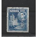 Malta.SG223a 3d St. John's Co-Cathedral (Blue)....