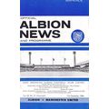 WEST BROMWICH ALBION v MANCHESTER UNITED LEAGUE DIVISION ONE 1966/67