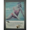 1966 Pet SEGO Diet Food Ad - Sego Girl - at Beach