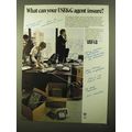 1970 USF&G Insurance Ad - Your Agent Insure?