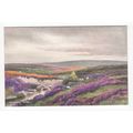 Goathland Moors J W Williams Art Postcard North...