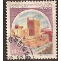 ITALY, castle, red, 300 Lire