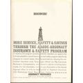 ARGONAUT INSURANCE 1962 Discover service safety...