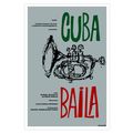 Cuban movie Poster.Cuba BAILA.Dances.Jazz music...