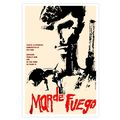 Spanish Movie Poster 4 film Sea of FIRE.Viet Na...