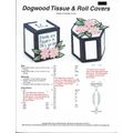 Plastic Canvas Pattern Dogwood Tissue & Roll Co...