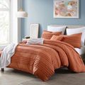 Full/Queen 5-Piece 100-Percent Cotton Clip Dot ...