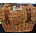 Wicker Picnic Basket -Oxford Eckrich NEW