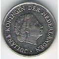 PAYS BAS 25 CTS 1976