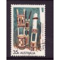 AUSTRALIA 1971 ABORIGINAL ART SG497 35c GRAVES ...