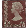 HONG KONG, Queen Elizabeth II, brown 1973, $2