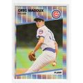 1989 Fleer Greg Maddux baseball card #431 –HOF ...