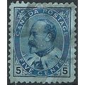 Canada 1903 SG178 5c Blue/Bluish Fine Used.. . .