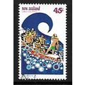 NEW ZEALAND 1982 CHRISTMAS 45c SURF LIFE SAVING...