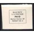 Used Revenue Permit Benton Harbor, MI. E0614