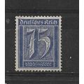 Germany.SG184 75pf Blue.Mounted Mint.Nov21
