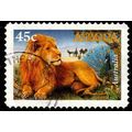 Australia 1996 Books 45c Used P&S Stamp Animalia.