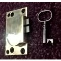 Antique Georgian Cupboard Cabinet Lock Brass St...