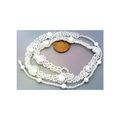 White Howlite Beaded Daisy Chain Gemstone Choke...