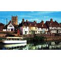 Colour Postcard - River Severn Tewkesbury, Gloucs