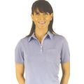 CRANE Ladies Adventure Blue Polo Shirt with Che...