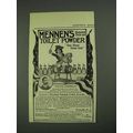 1908 Mennen's Borated Talcum Toilet Powder Ad -...