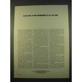 1963 American Cyanamid Ad - First to Live 100 Y...