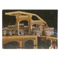 SKINNY BRIDGE OVER HE AMSTEL, AMSTERDAM, HOLLAN...