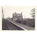 Railway Station Photo Forteviot 1962 Caledonian...