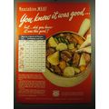 1949 American Meat Institute Ad - Nourishing Meat you knew it was good