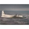 Korean Air Lines Fokker F27 Mk 200 Civil Aircraft Postcard (A19001)