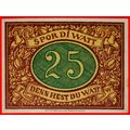 HANOVER: GERMANY SCHNEVERDINGEN ★ 25 PFENNIG 19...