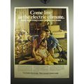 1971 Edison Electric Institute Advertisement - live in the electric climate.