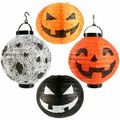 HALLOWEEN PAPER LANTERNS Indoor Outdoor Fancy D...