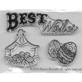 Sharon Bennett. Easter Stamp Set. App 7.5x6cm. ...