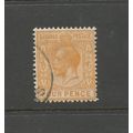 Bahamas 1912 George V 4d Orange-yellow. SG85