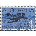 AUSTRALIA, Royal Life Saving Society, blue 1966, 4c, #7