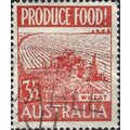 AUSTRALIA, Food Production, Wheat, red 1953, 3½...
