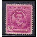 886 3c Augustus Saint-Gaudens Fine MNH KA3875