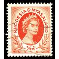 Africa Rhodesia & Nyasaland 1954 Queen Elizabet...