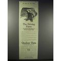 1914 Quaker Oats Ad - The Driving Force
