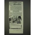 1940 Rock Island Railroad Ad - Land of Sunshine