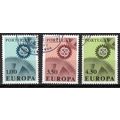 Portugal Europa Cept 1967 gestempeld
