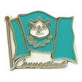 Connecticut Flag Fridge Magnet