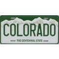 Colorado State License Plate Novelty Fridge Magnet