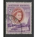 SOUTHERN RHODSIA 1953 QUEEN ELIZABETH II 2d RHO...