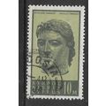 CYPRUS 1962 10M BRONZE HEAD OF APOLLO SG 213 FI...