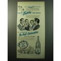 1950 Canada Dry Water Ad - How to brighten your spirits