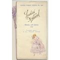 United Wards' Lodge Ladies Festival Program 193...