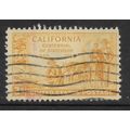 USA 1950 CALIFONIA CENTENARY 3c YELLOW PIONEERS...